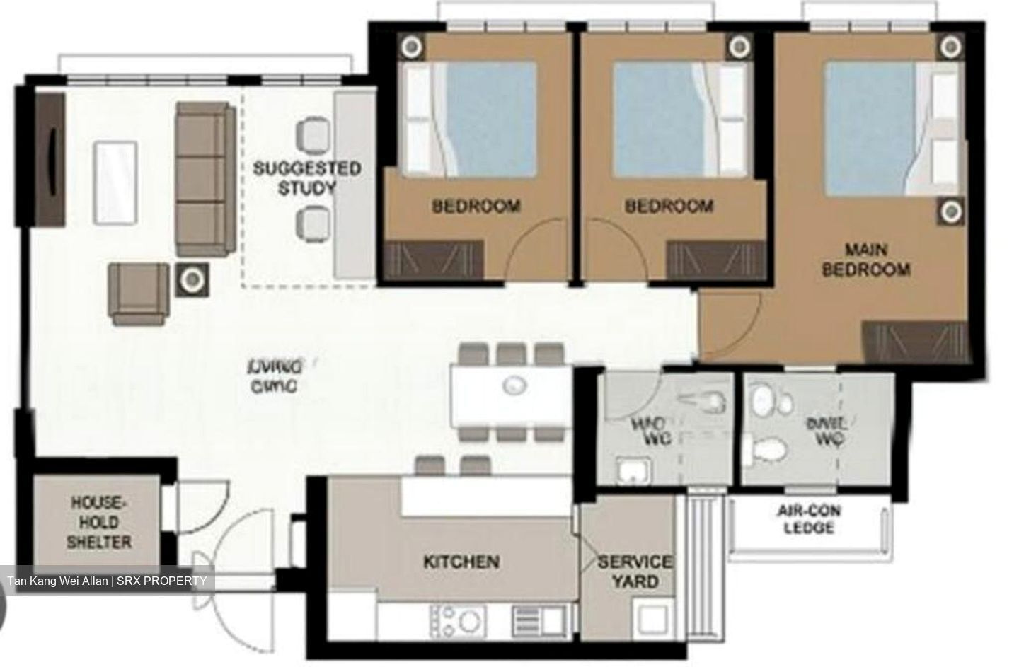 Blk 163A Rivervale Delta (Sengkang), HDB 5 Rooms #554761441